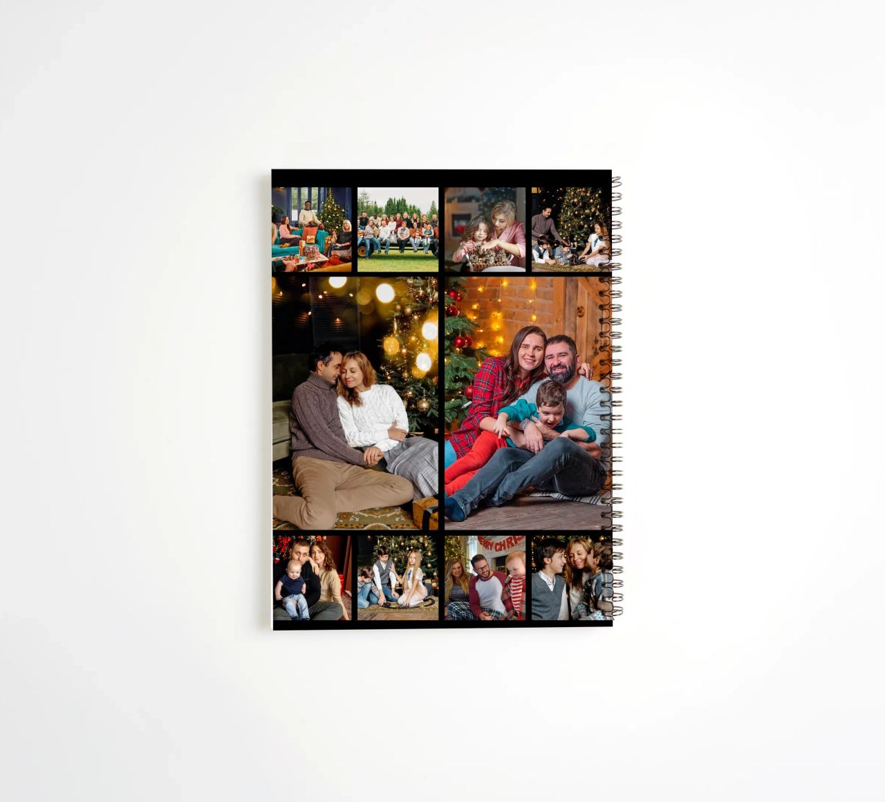Personalisierte Weihnachten Custom 10 Foto-Collage Ringbuch von Shark Printables