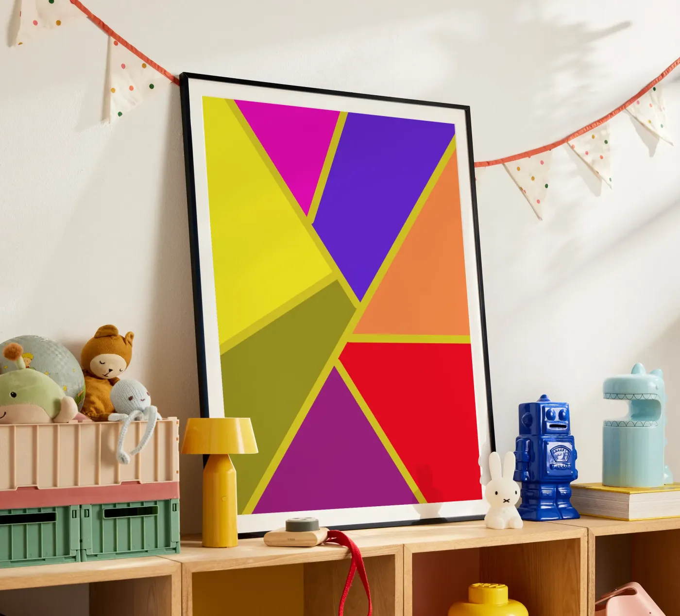 Colourful abstract poster da Simplicity