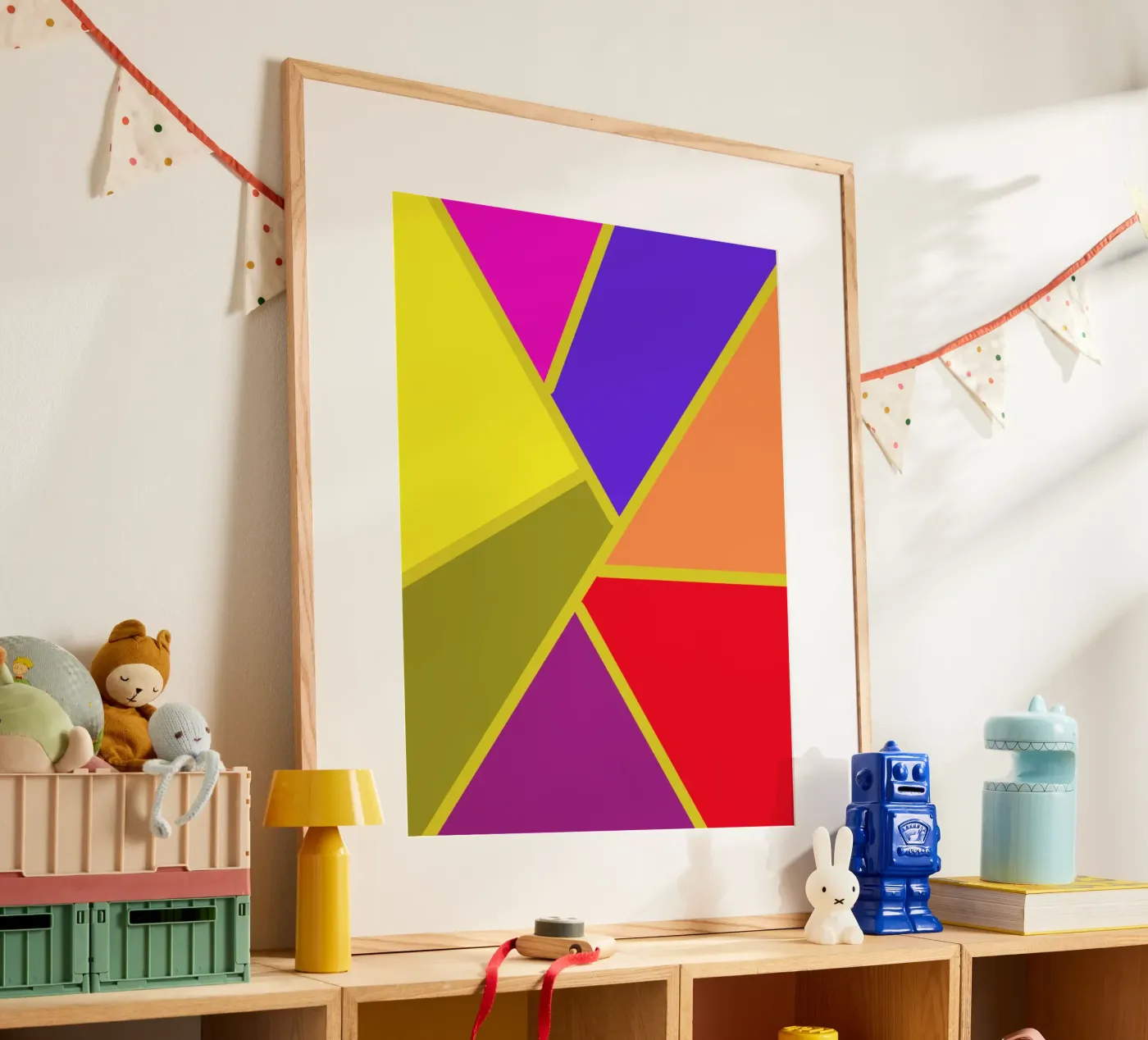 Colourful abstract poster da Simplicity