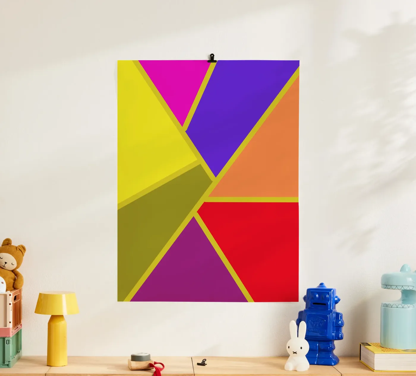 Colourful abstract poster da Simplicity