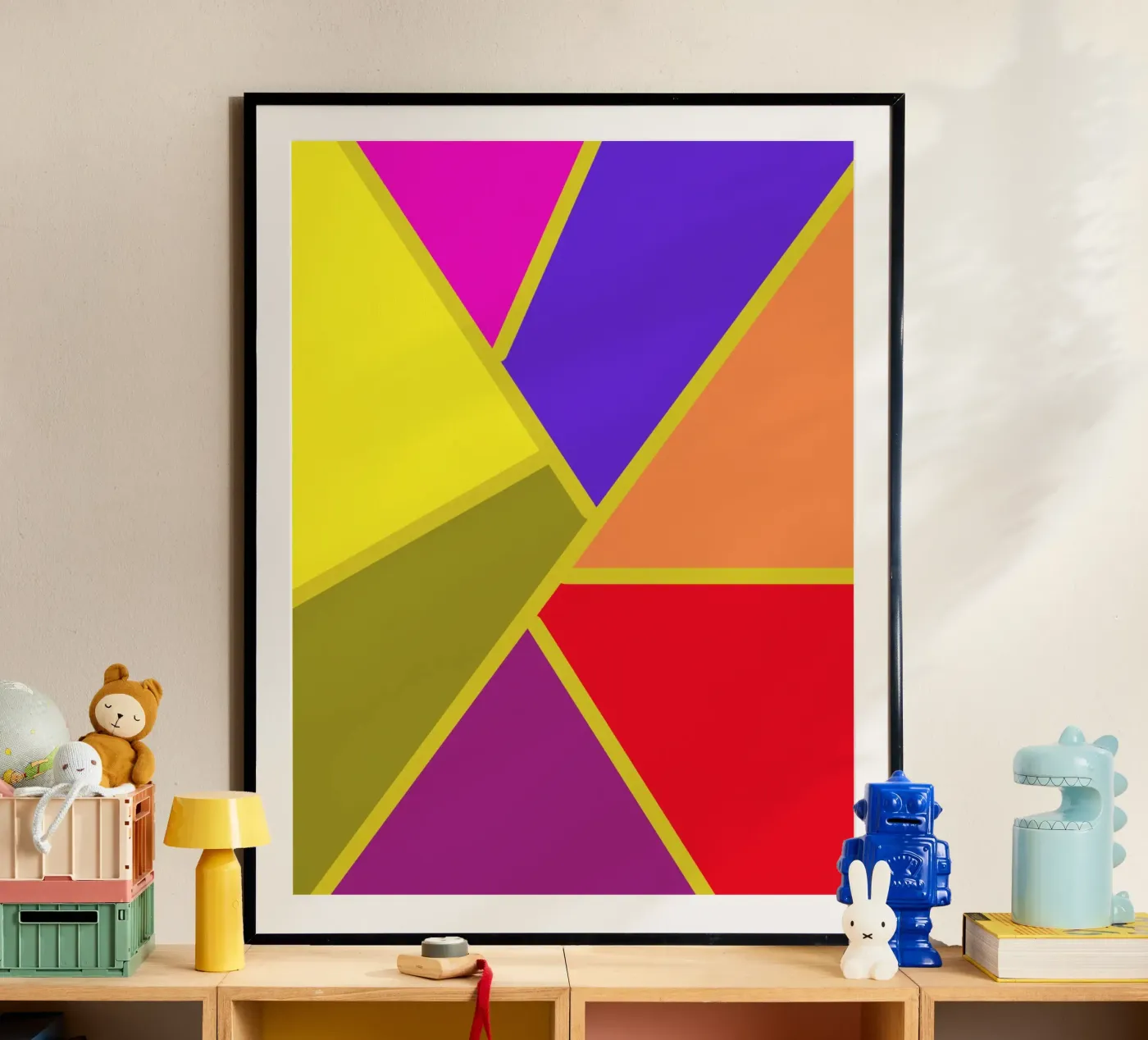 Colourful abstract poster da Simplicity