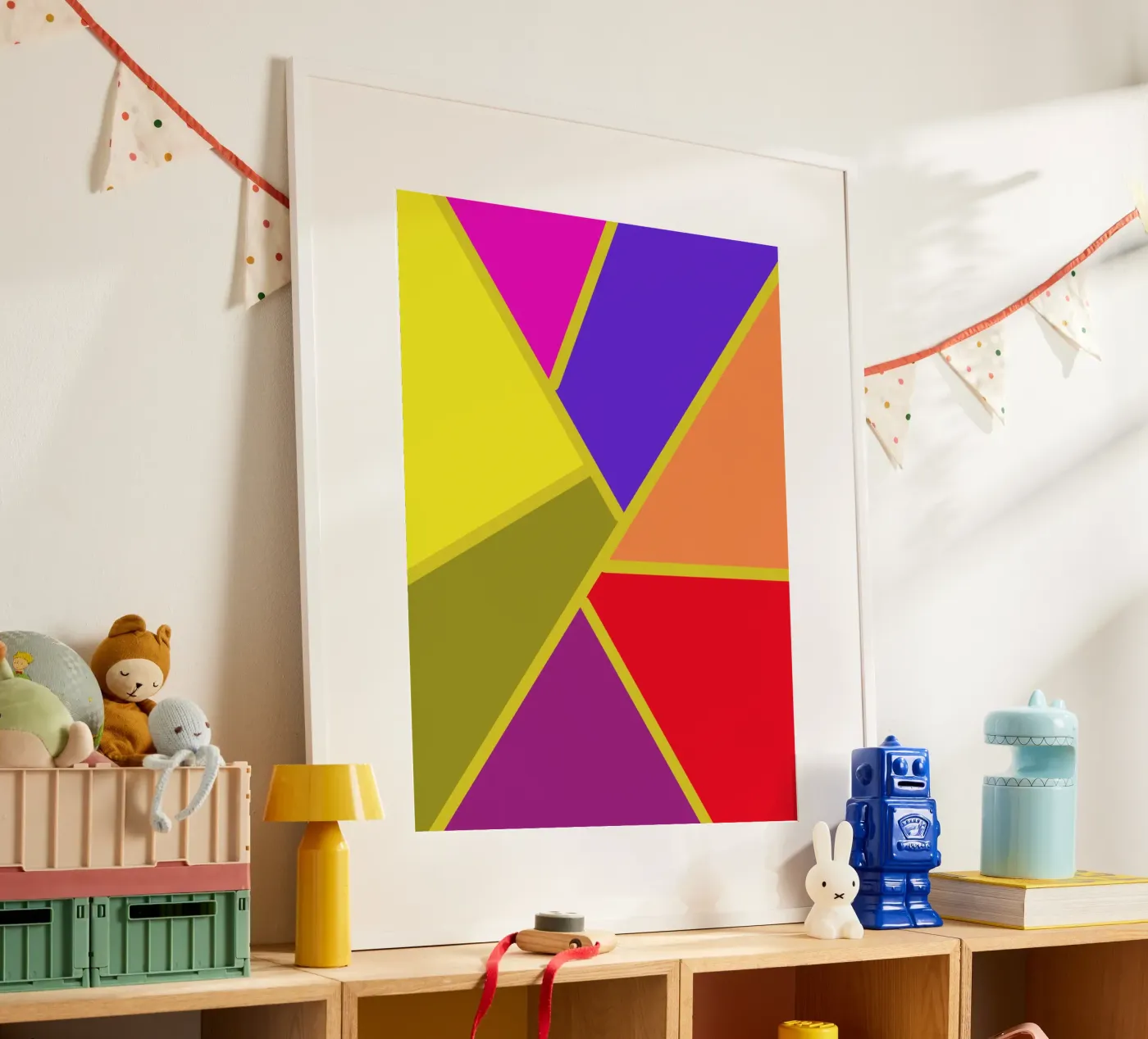 Colourful abstract poster da Simplicity