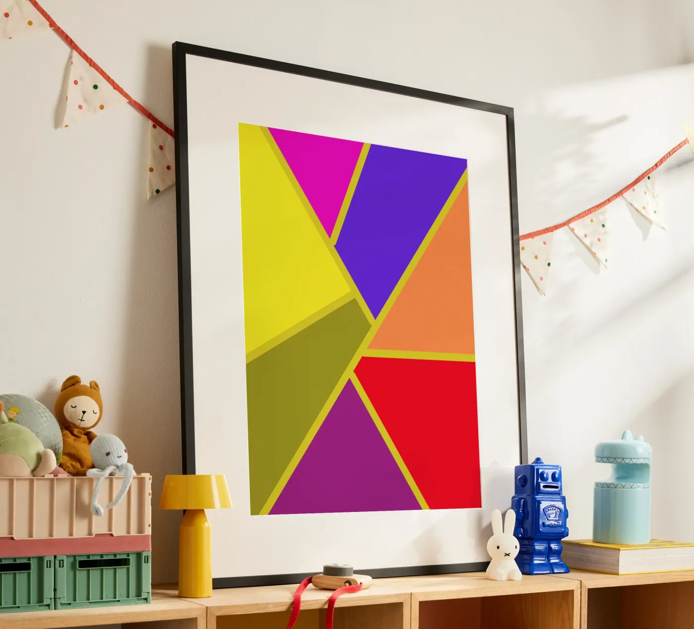 Colourful abstract poster da Simplicity