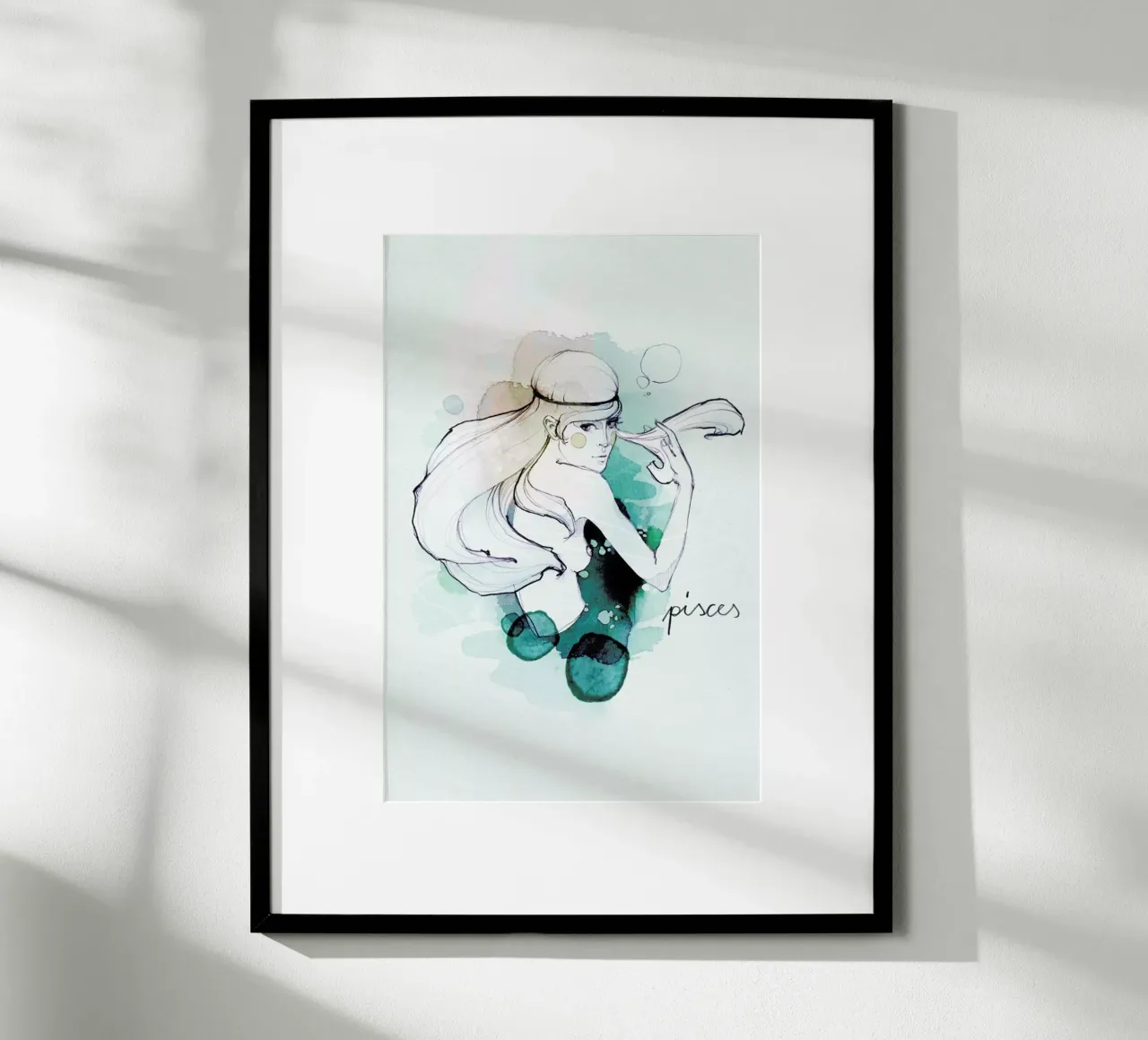 Fische poster da Ekaterina Koroleva