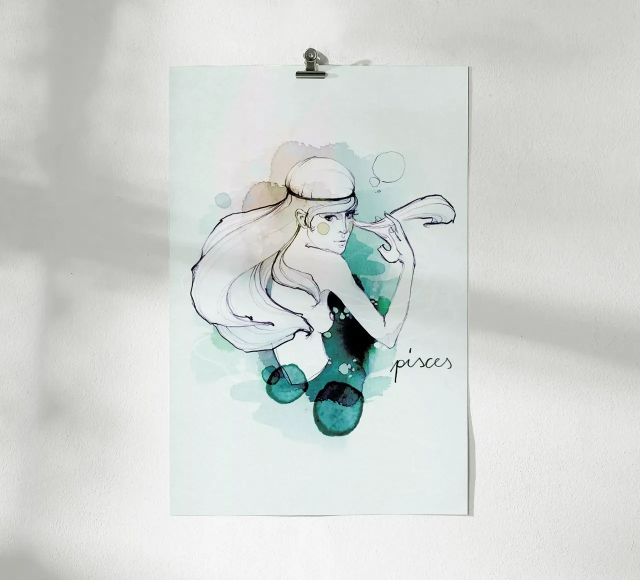 Fische poster da Ekaterina Koroleva