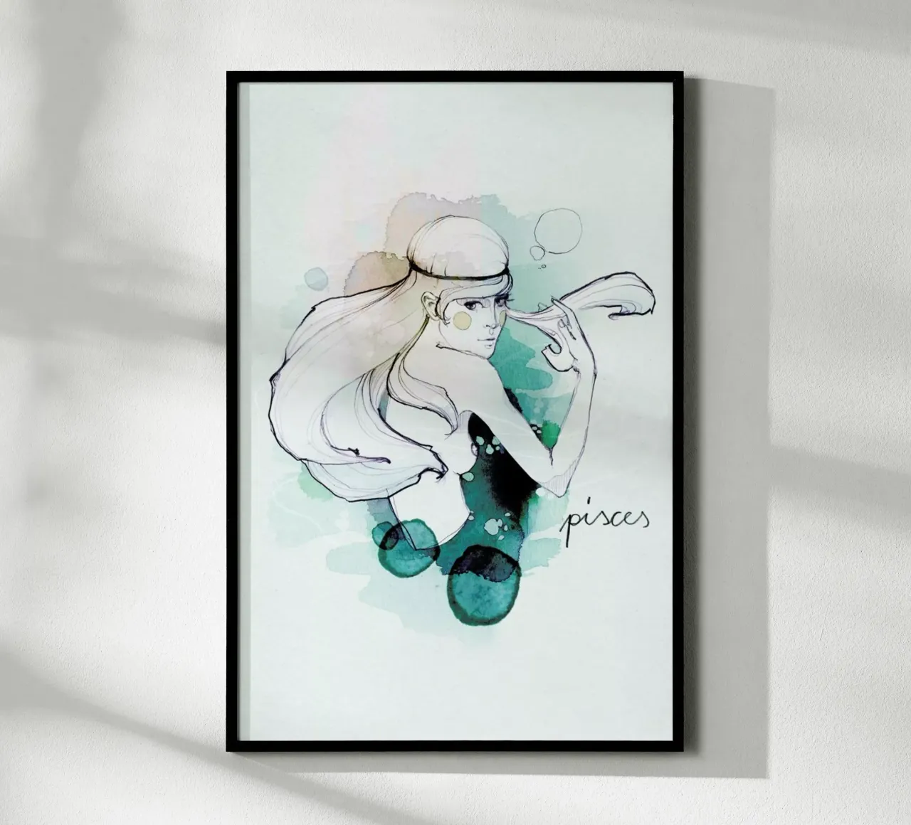 Fische poster da Ekaterina Koroleva