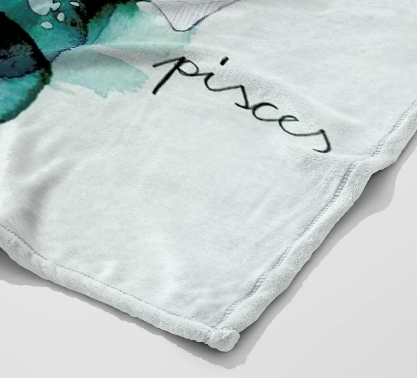 Fische Fleecedecke von Ekaterina Koroleva