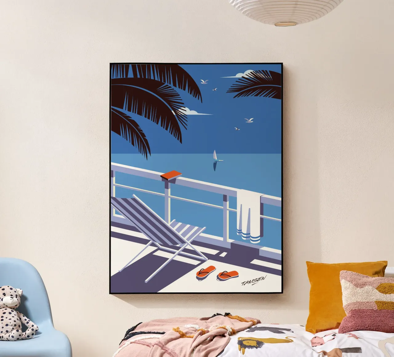 Table more plexiglass da Tamsen Design