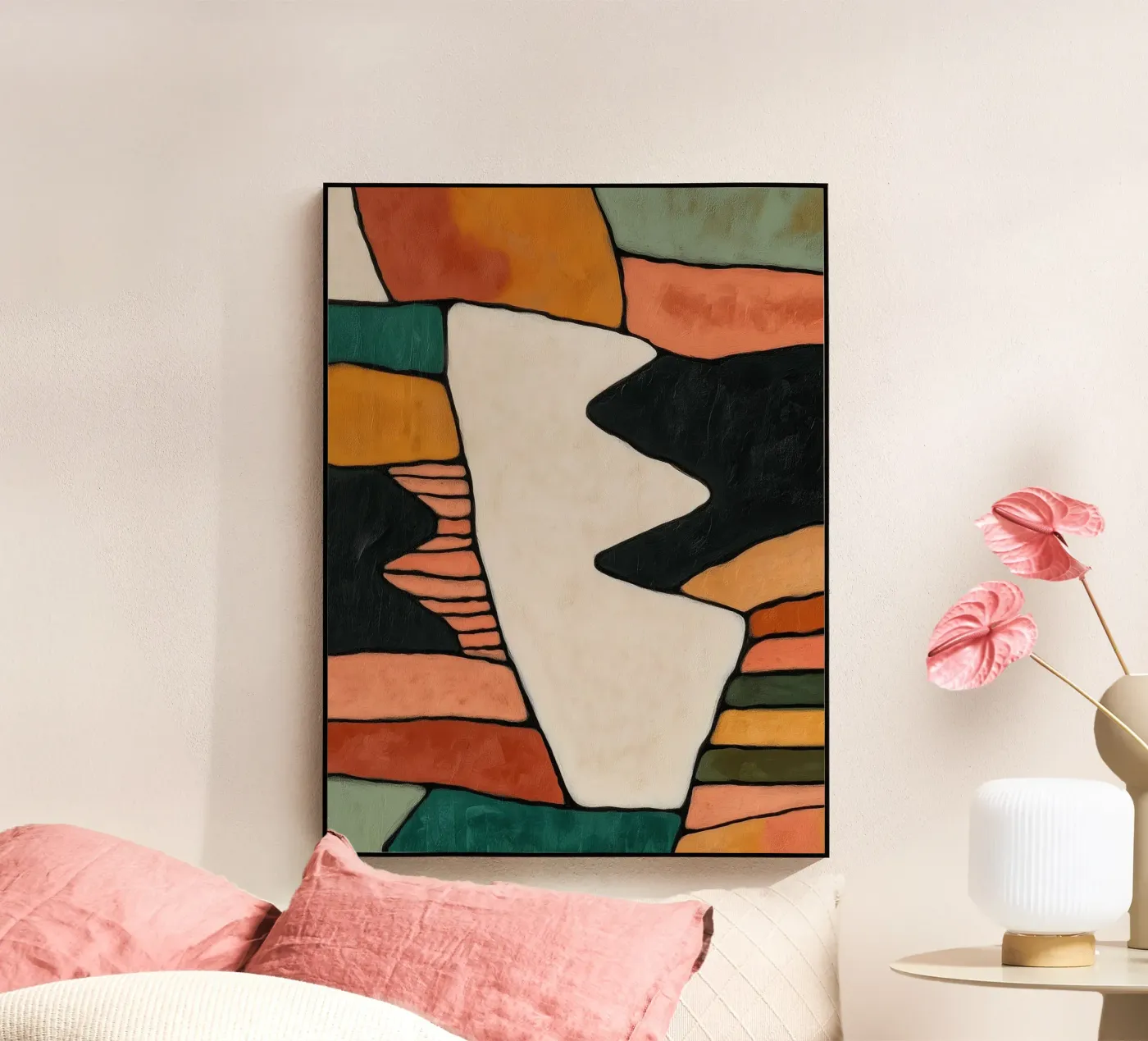 Abstract Terrain I plexiglass da Nadjaa