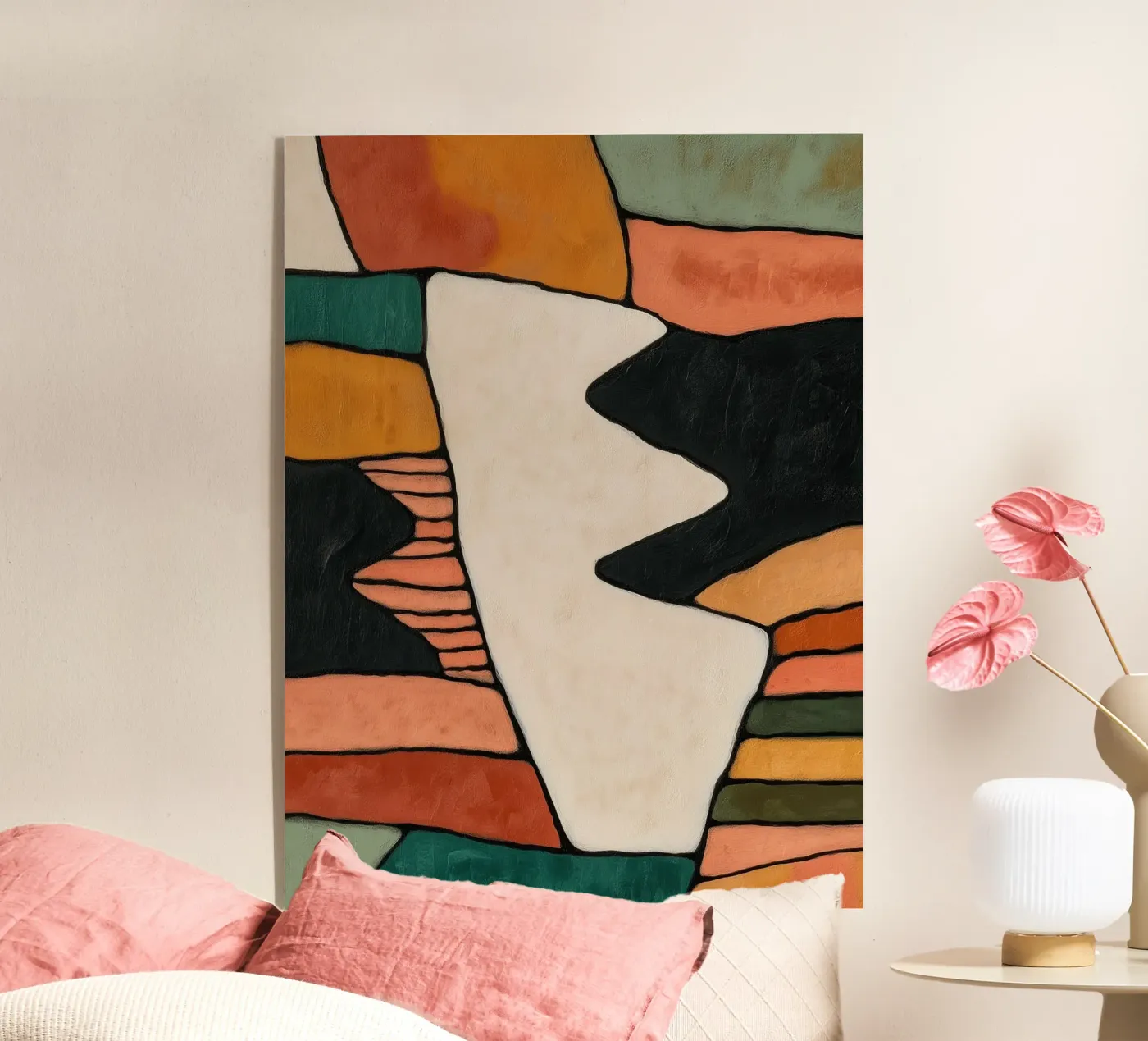 Abstract Terrain I plexiglass da Nadjaa