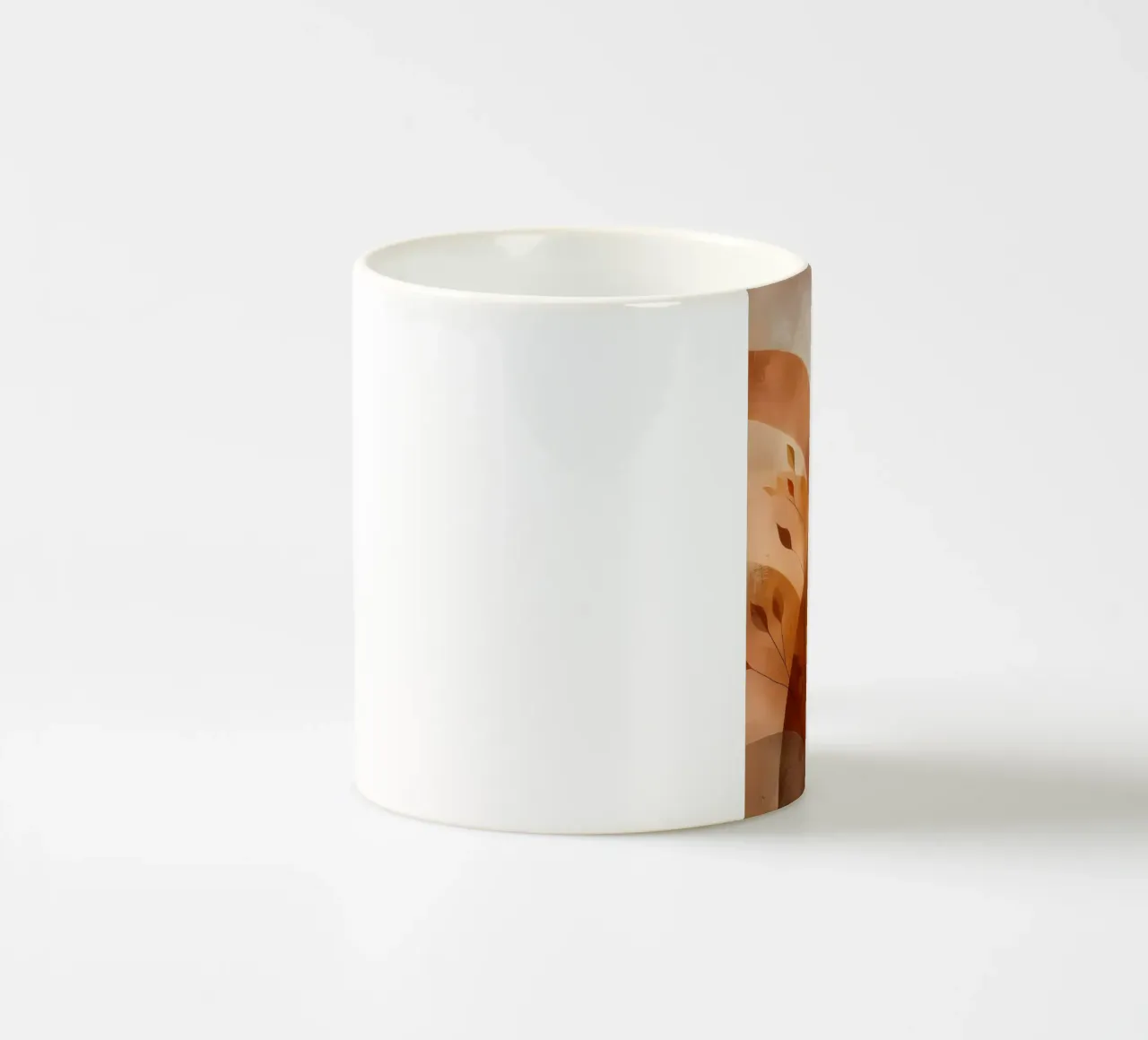 Foglie d'autunno dorate tazza in ceramica da Artistic-shop