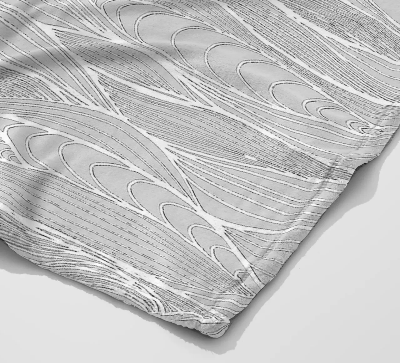 Waves fleecedeken van PaperLine Art