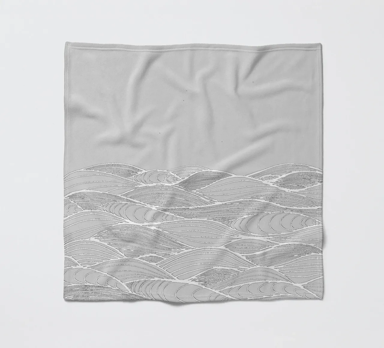 Waves fleecedeken van PaperLine Art