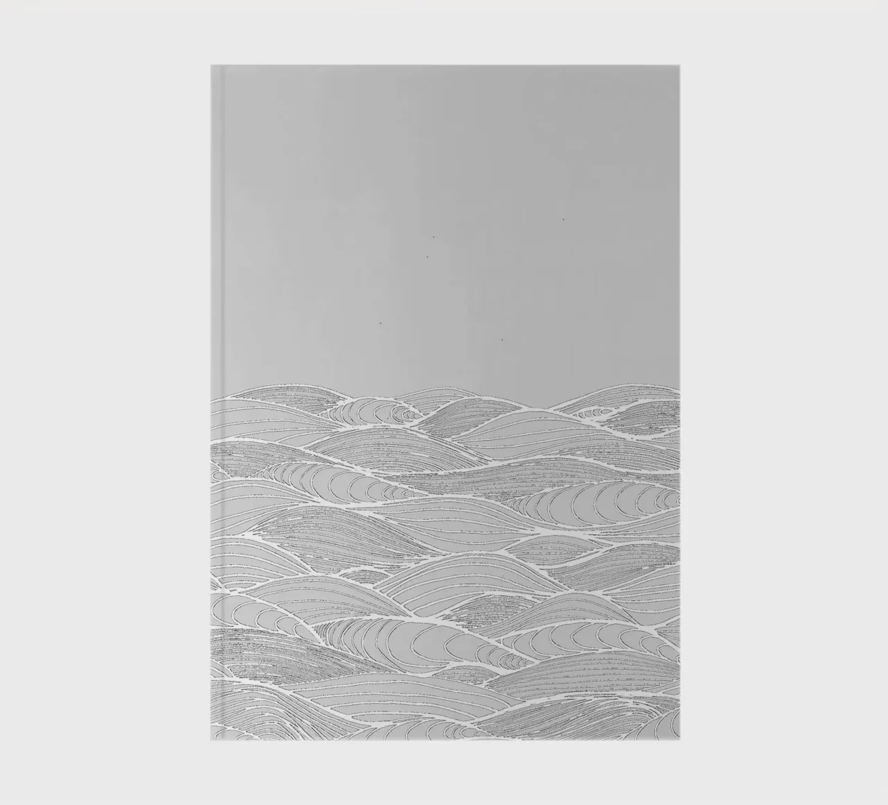 Waves notebook by PaperLine Art