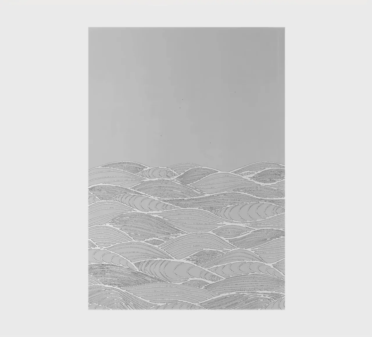 Waves notebook by PaperLine Art