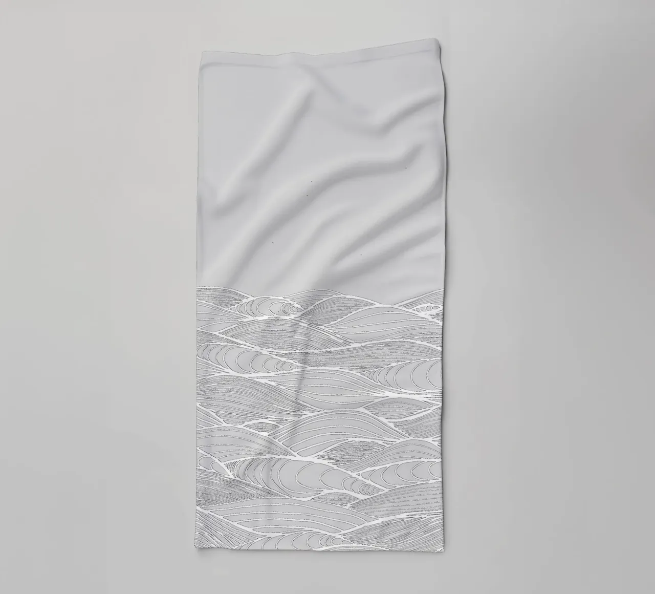 Waves towel by PaperLine Art