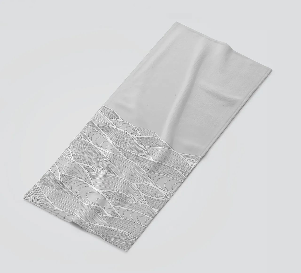 Waves strandhanddoek van PaperLine Art