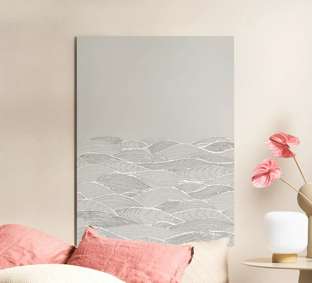 Waves alluminio dibond da PaperLine Art