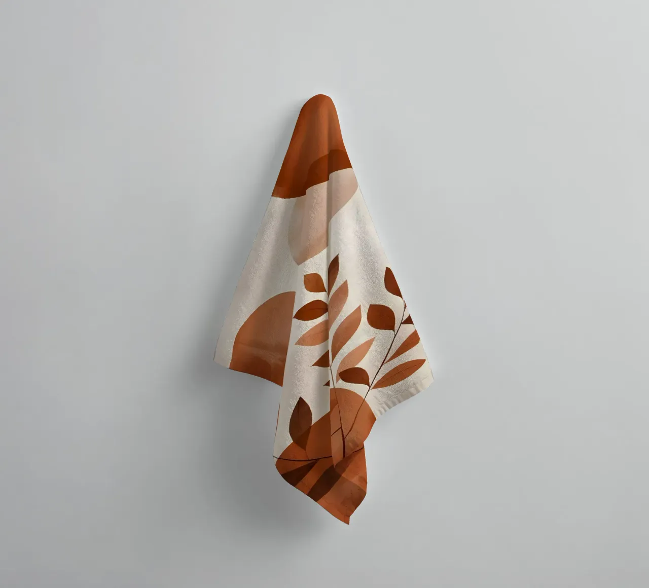 Earthy Zen: Minimalist Abstract towel by Artistic-shop