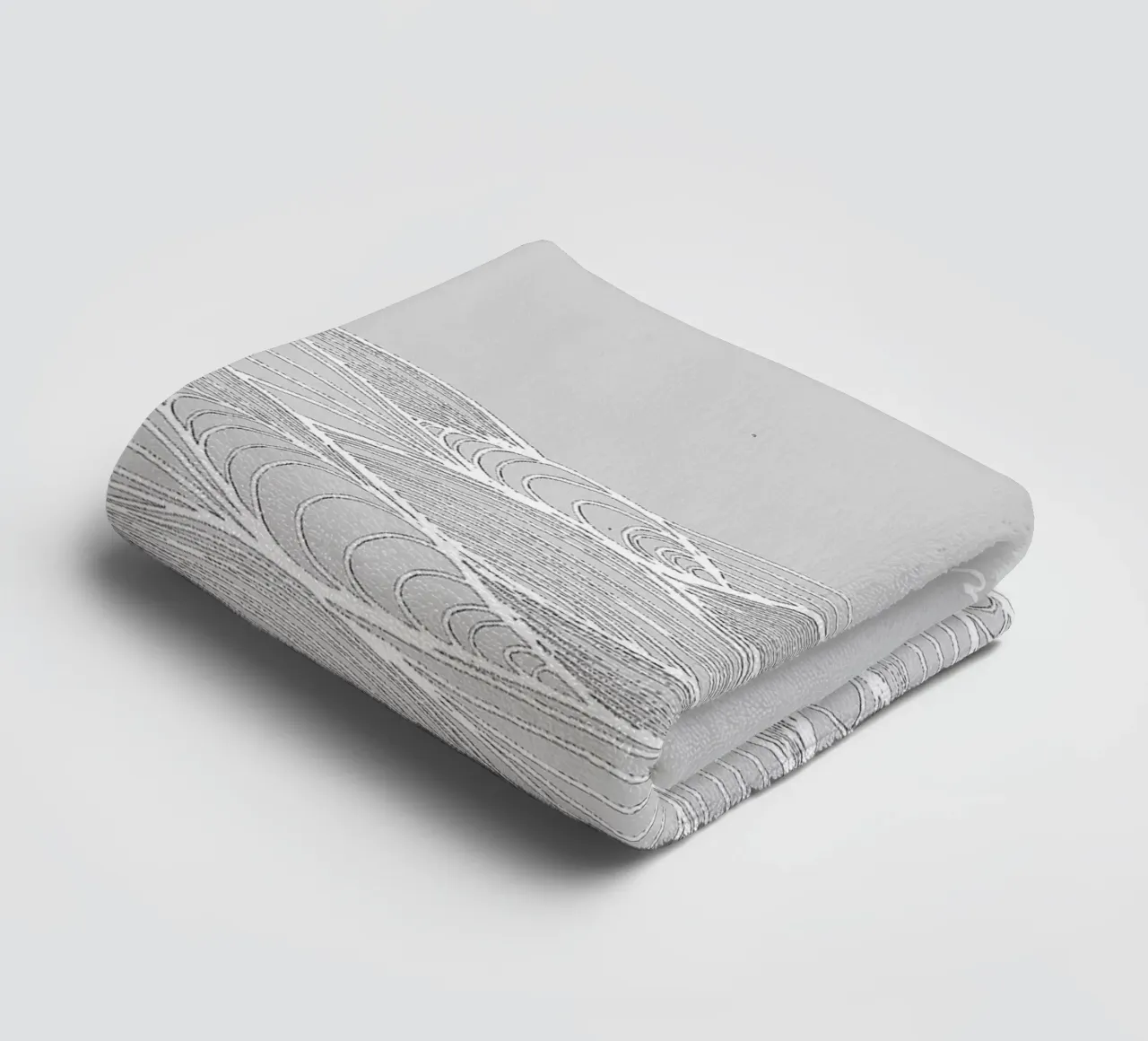 Waves towel by PaperLine Art