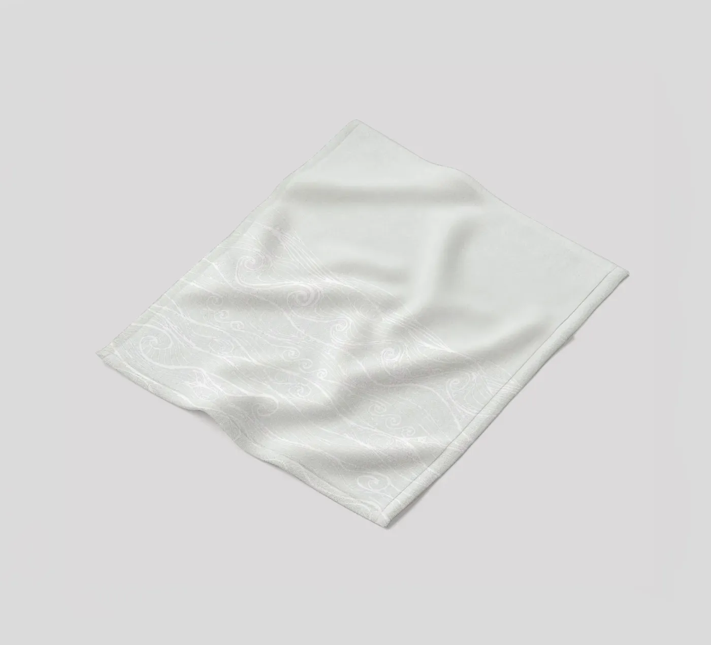 Zarte Wellen fleecedeken van PaperLine Art