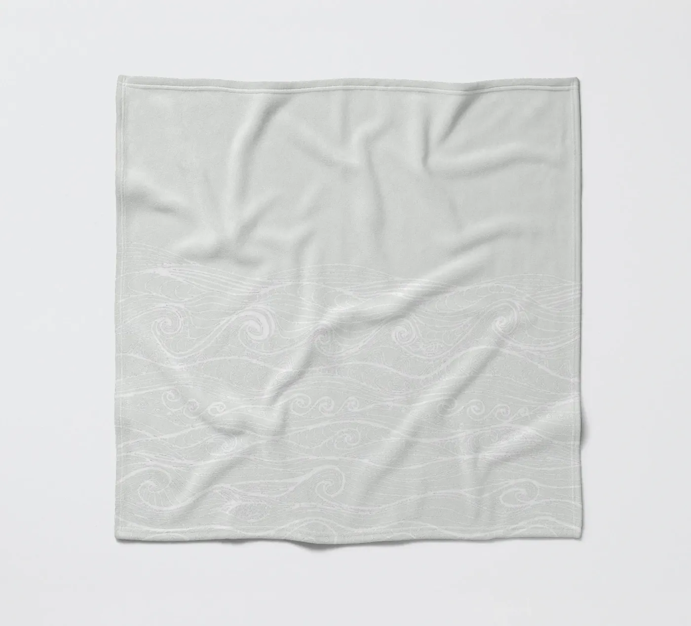 Zarte Wellen fleecedeken van PaperLine Art