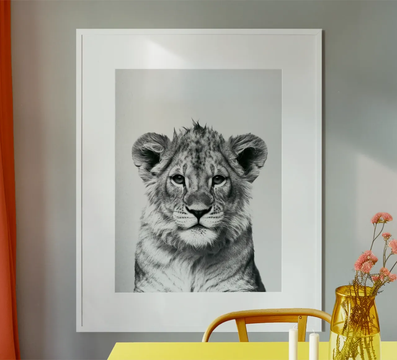 GIOVANE LEONE poster da PERSIE