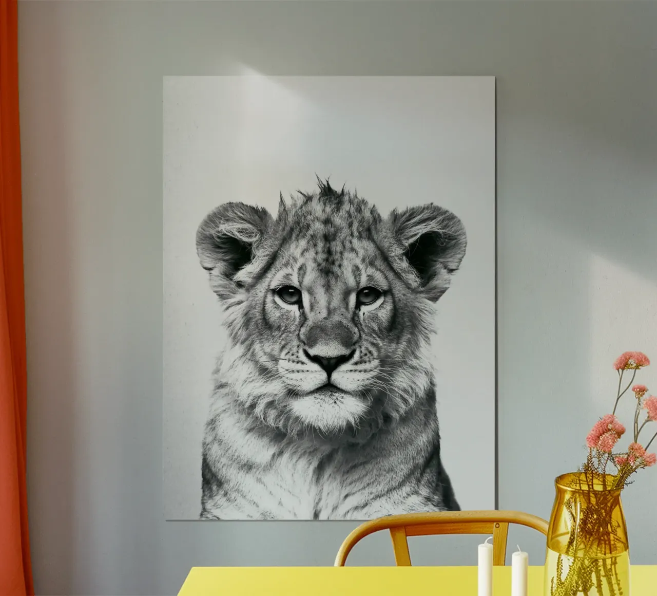 GIOVANE LEONE poster da PERSIE