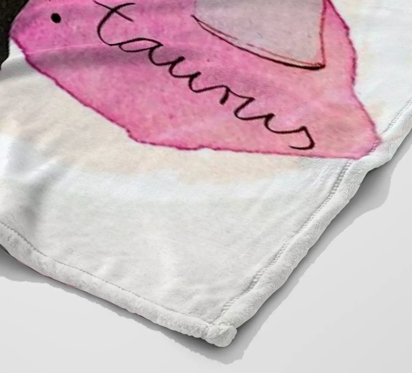 Stier Fleecedecke von Ekaterina Koroleva