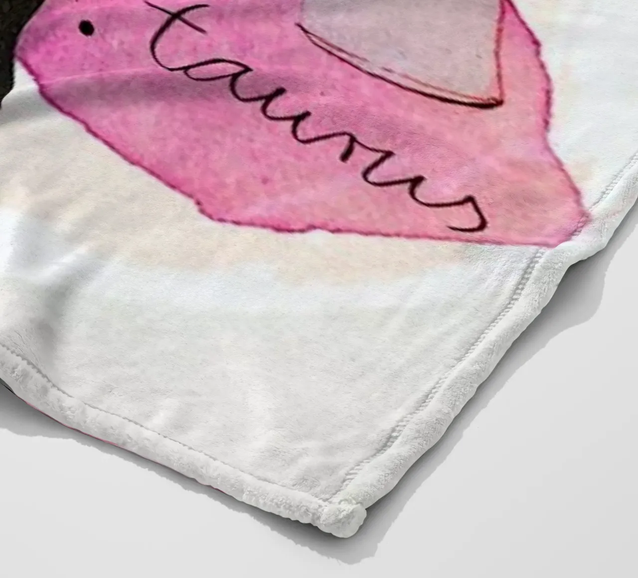 Stier Fleecedecke von Ekaterina Koroleva