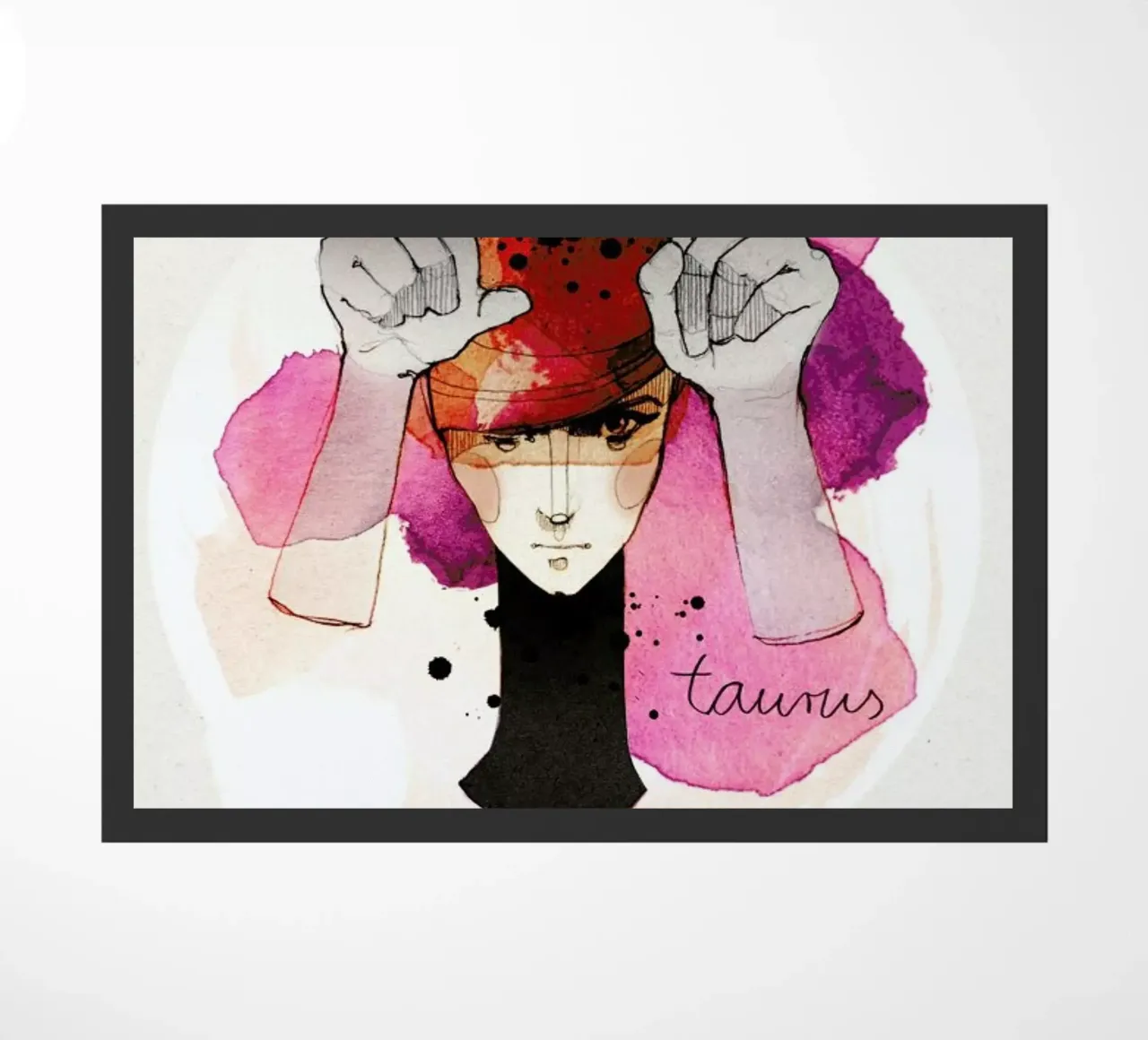 Stier doormat by Ekaterina Koroleva