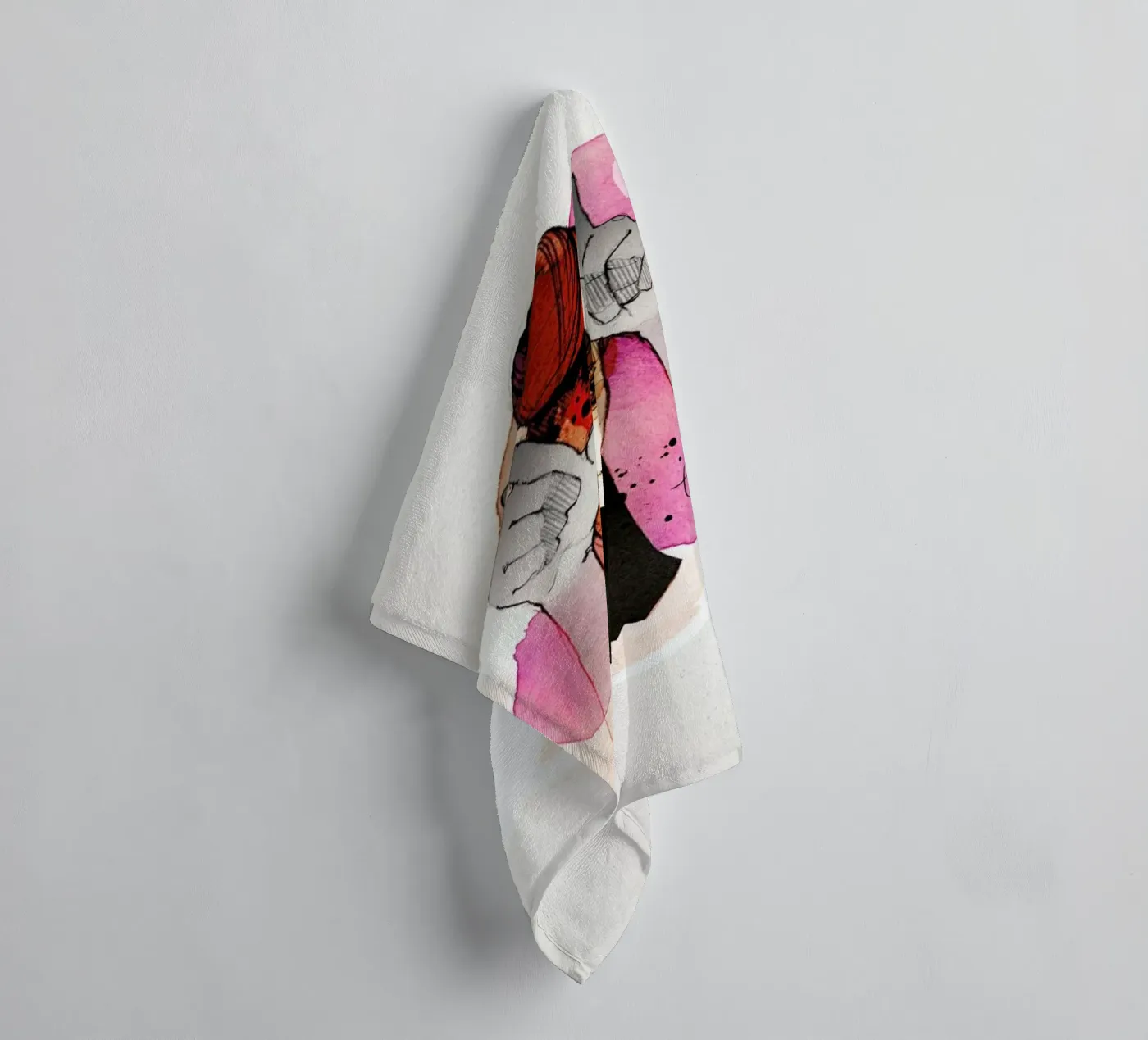 Stier towel by Ekaterina Koroleva