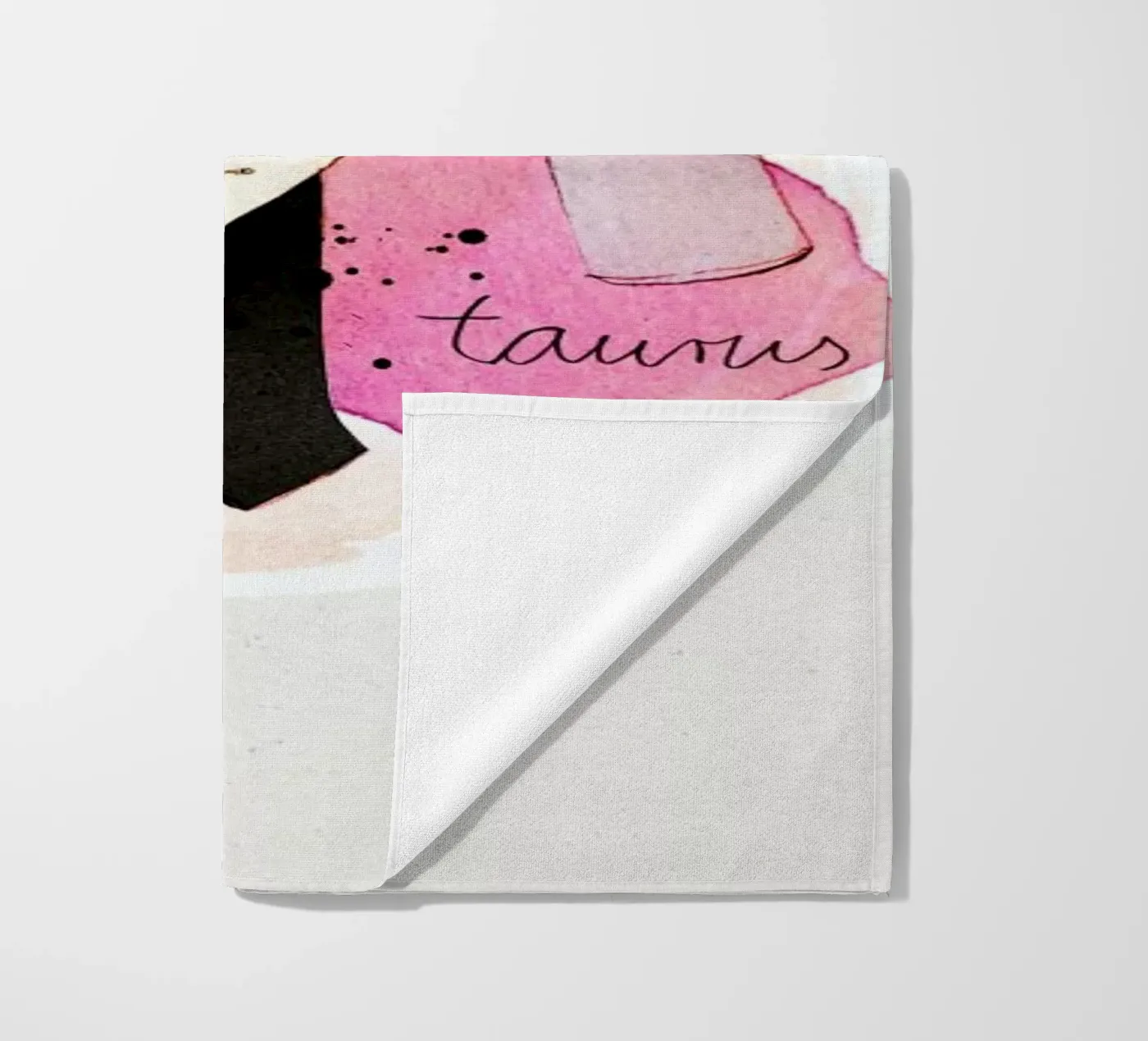 Stier beach towel by Ekaterina Koroleva