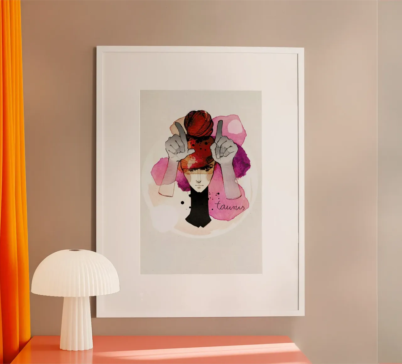 Stier poster by Ekaterina Koroleva