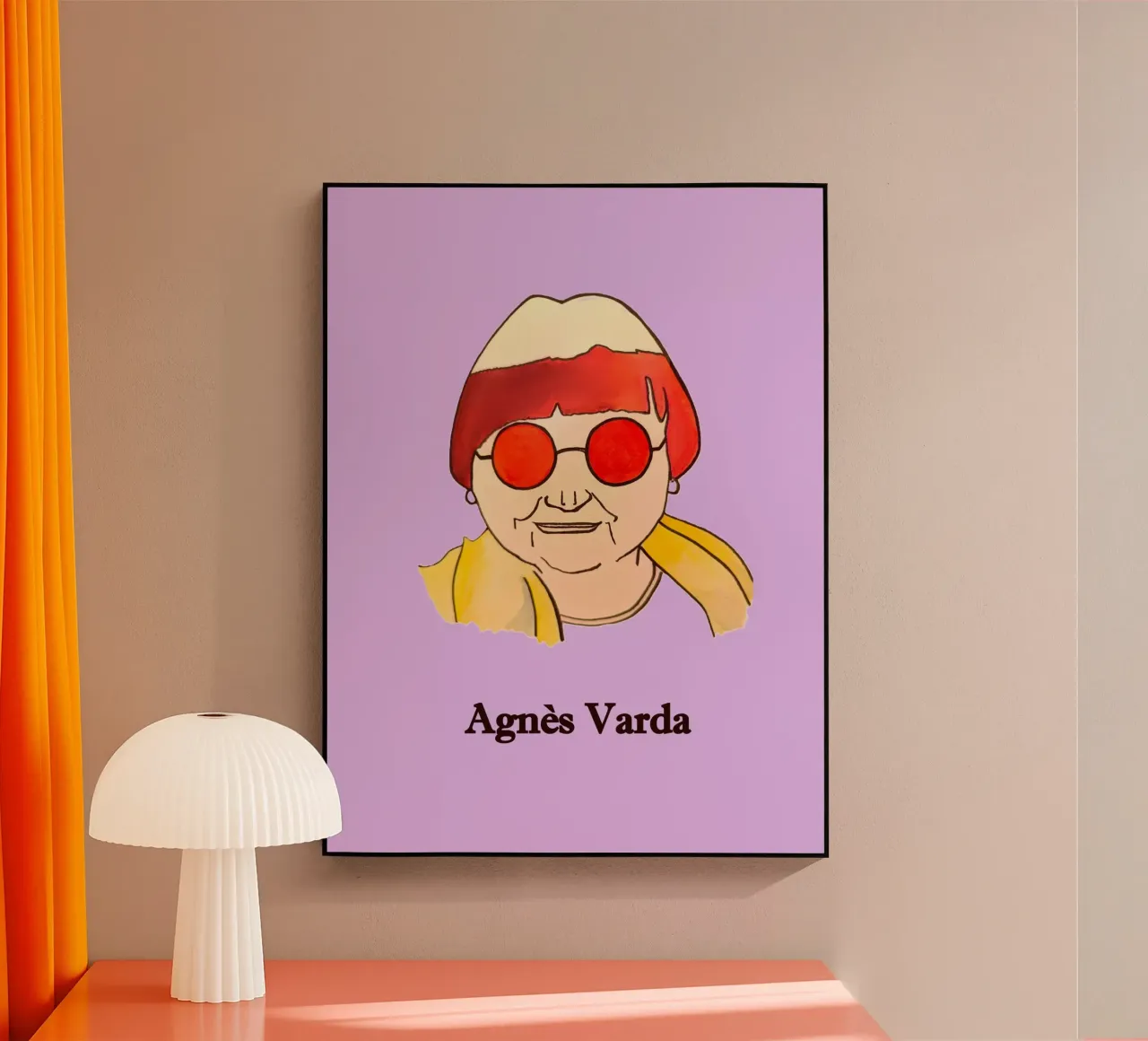 Agnes Varda plexiglass da Tine