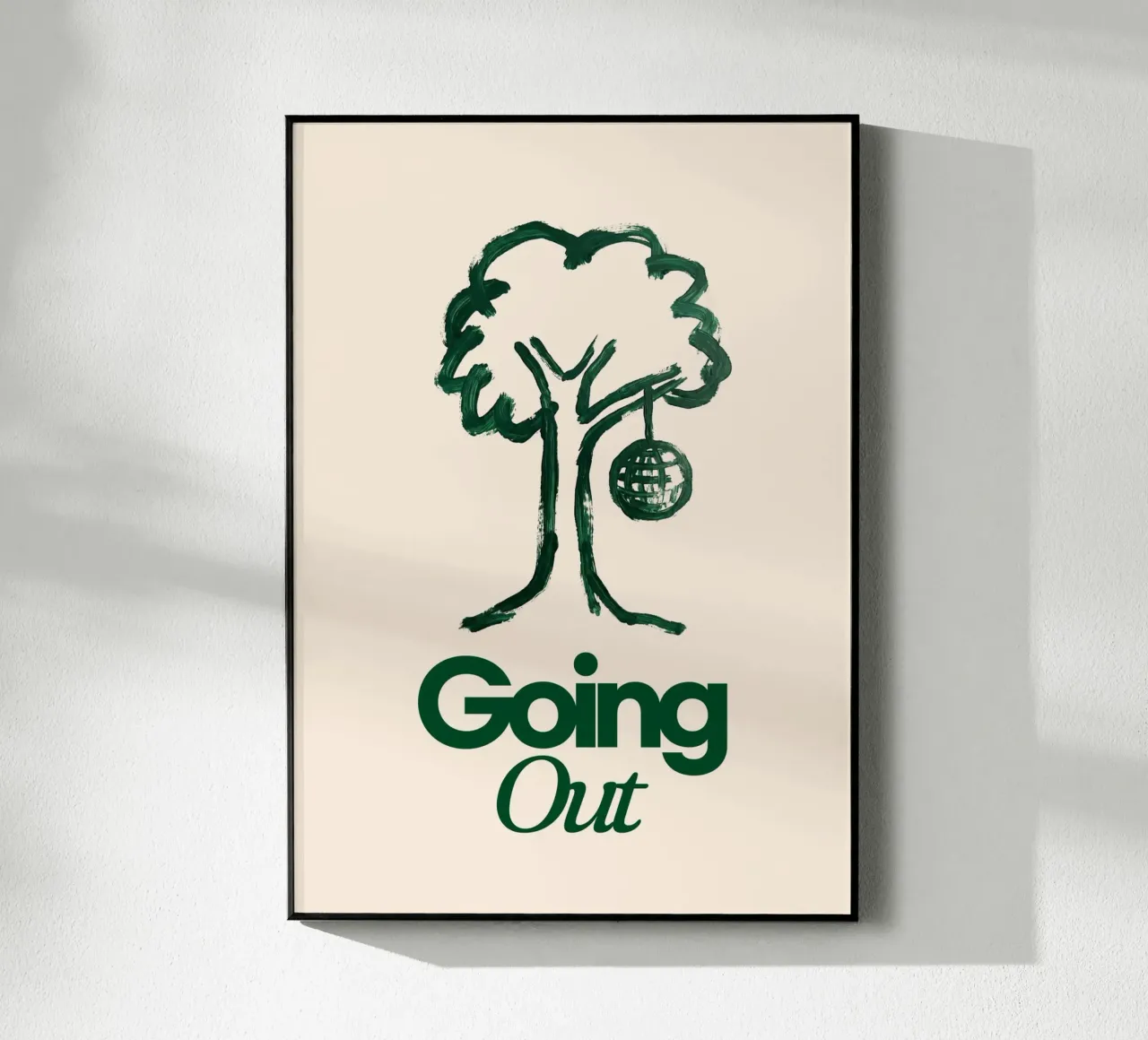 Going Out Acryl-Glas von söndagdesign