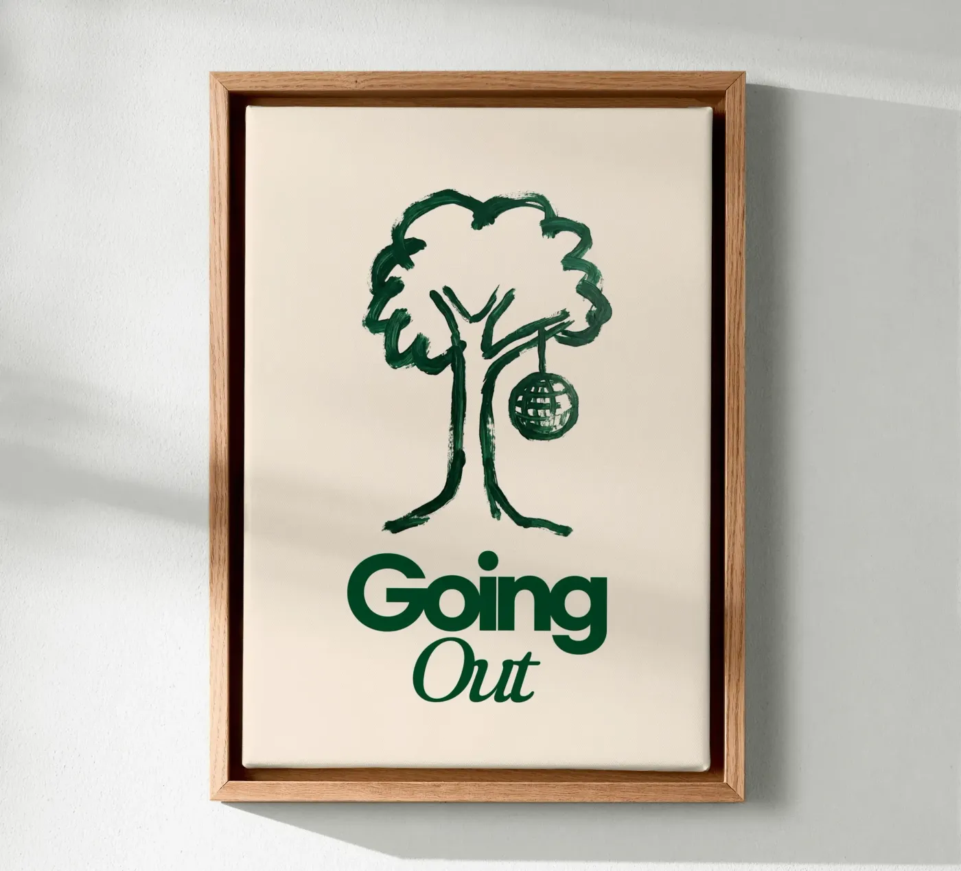 Going Out tela da söndagdesign