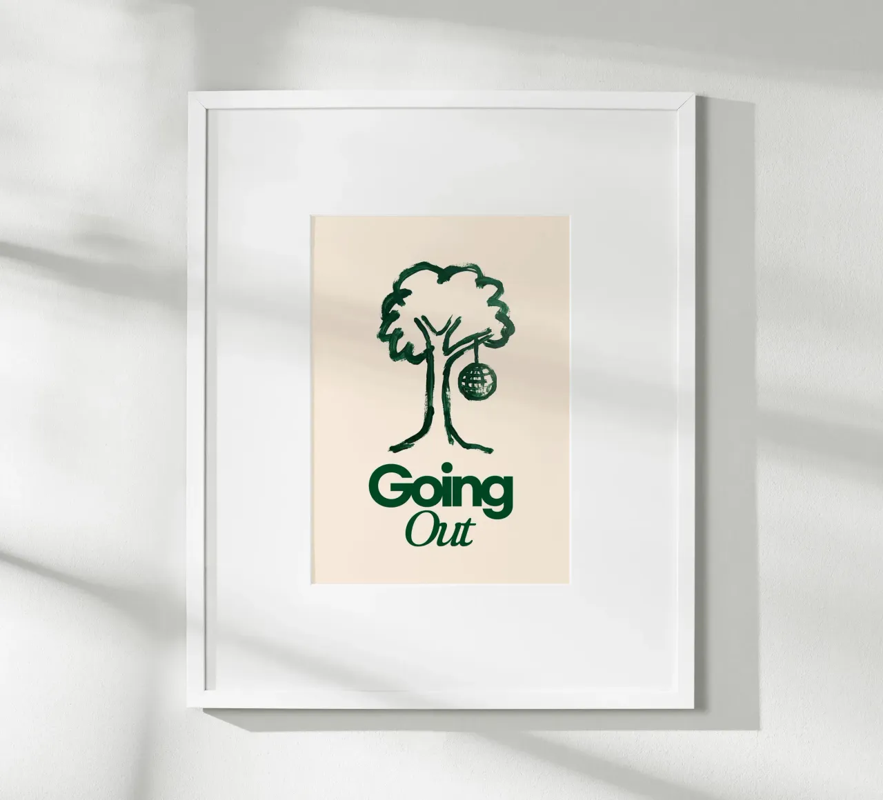 Going Out poster da söndagdesign