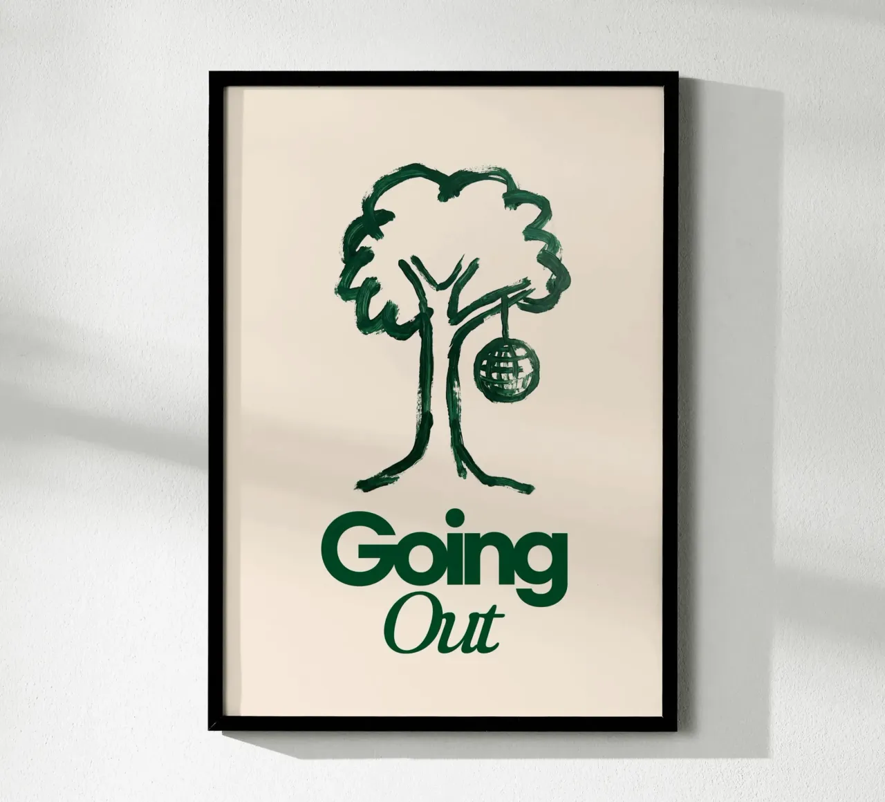Going Out poster da söndagdesign