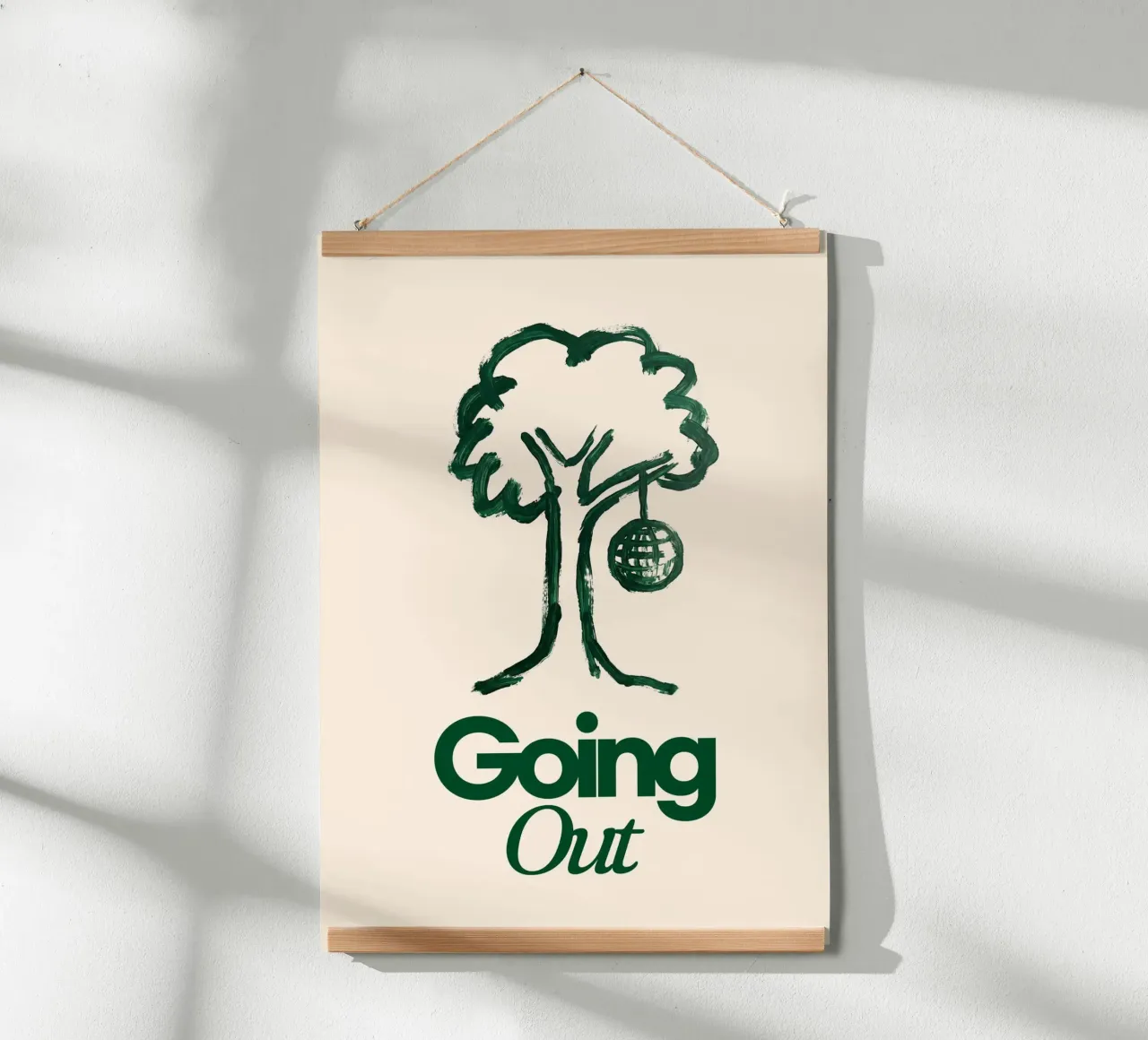 Going Out poster da söndagdesign