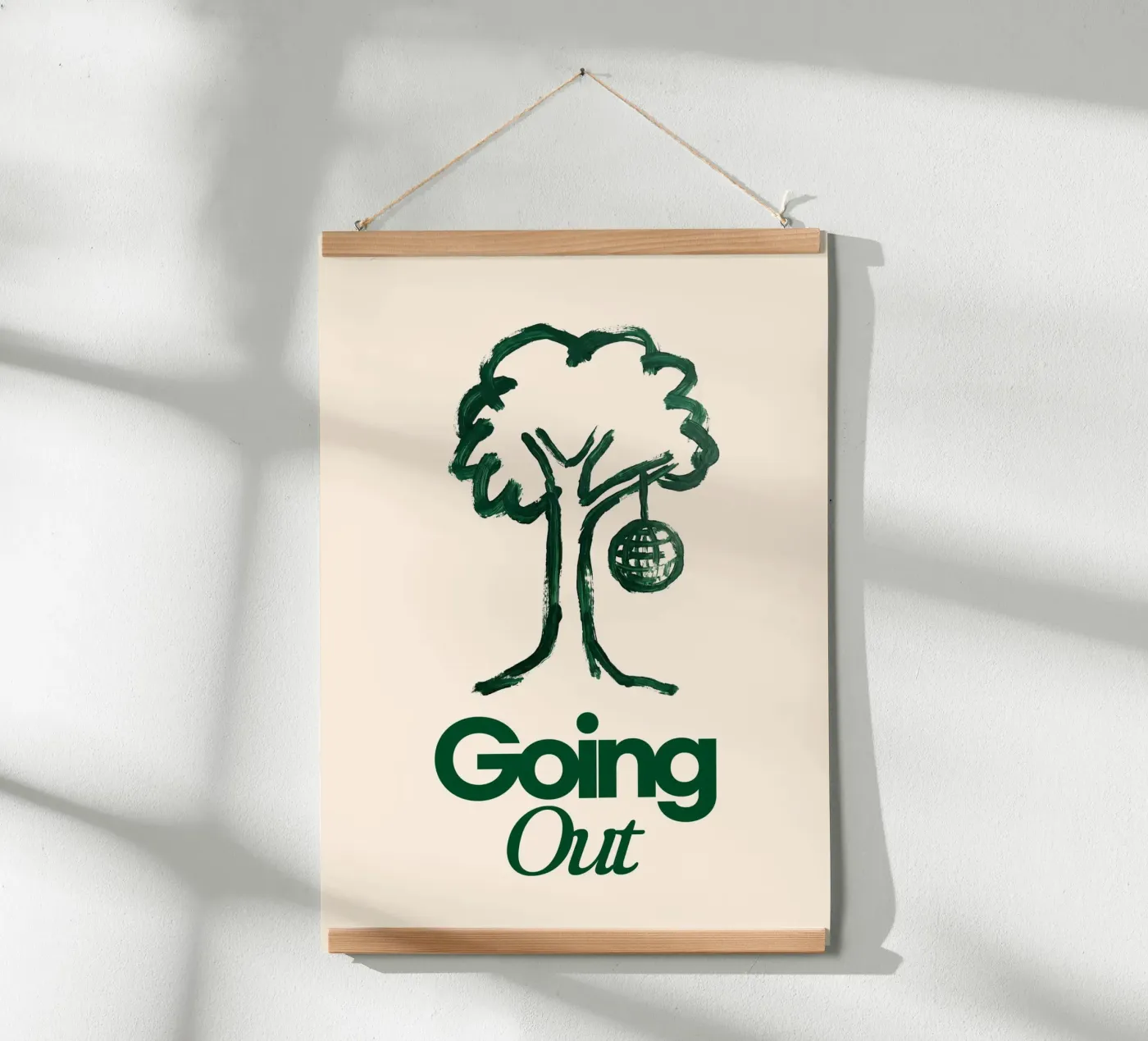 Going Out poster da söndagdesign