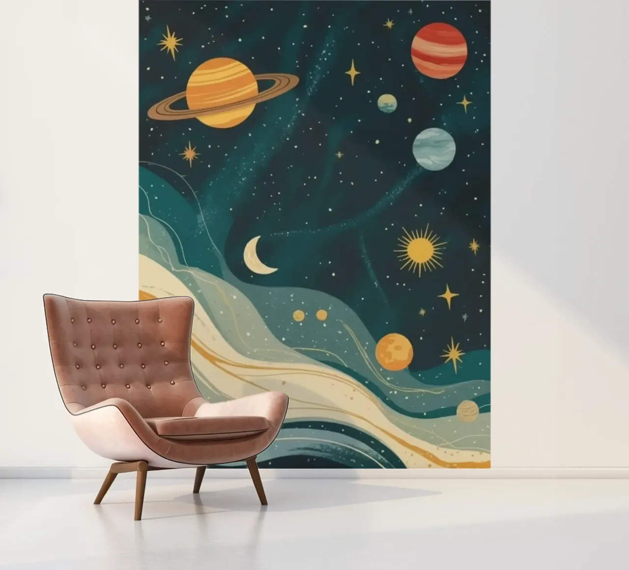 RUIMTE fotobehang van FELICIA