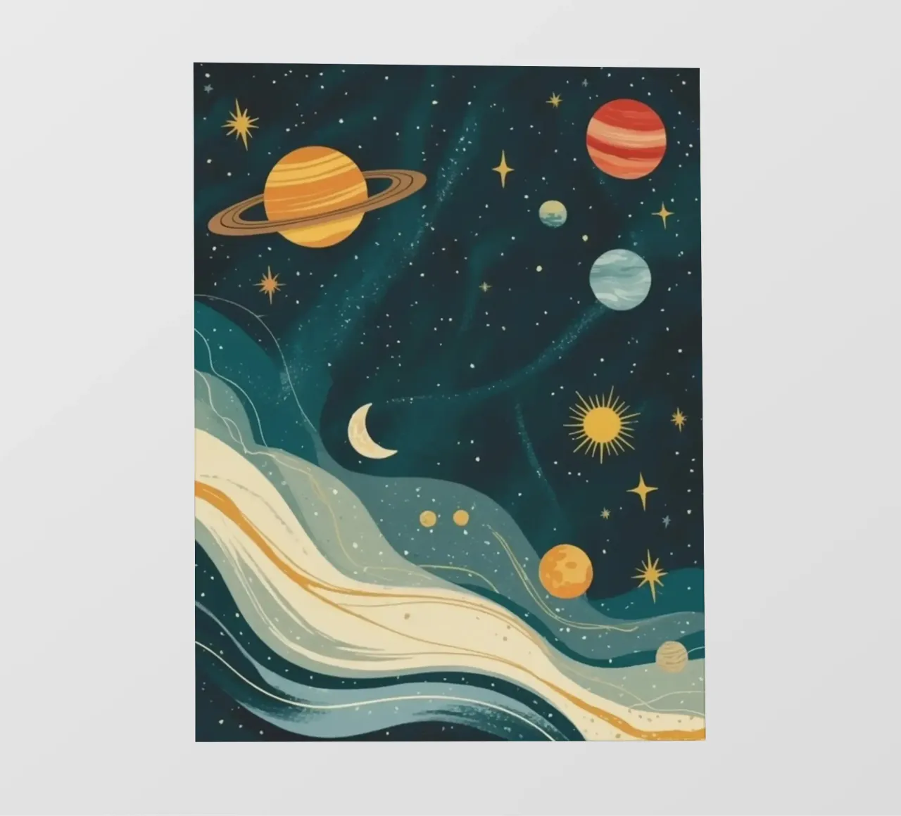 RUIMTE fotobehang van FELICIA