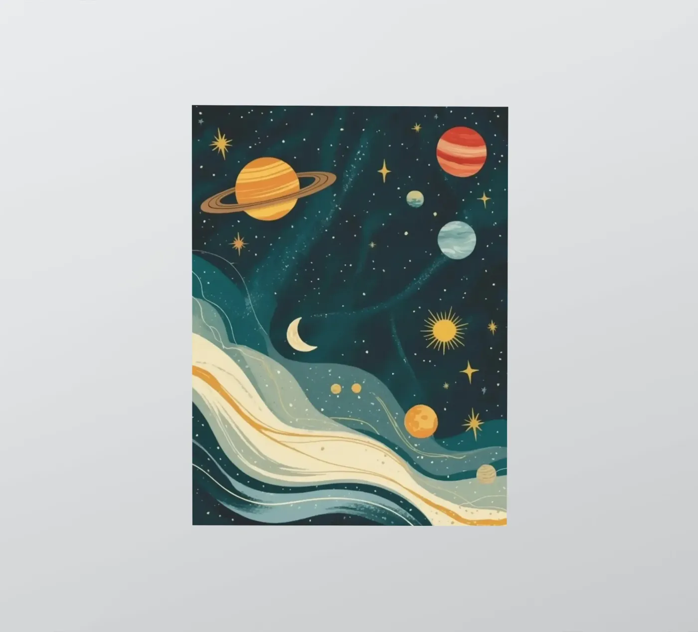 SPACE sticker by FELICIA
