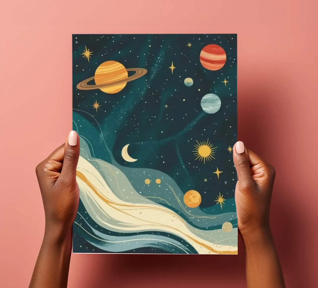 SPACE sticker sheet by FELICIA