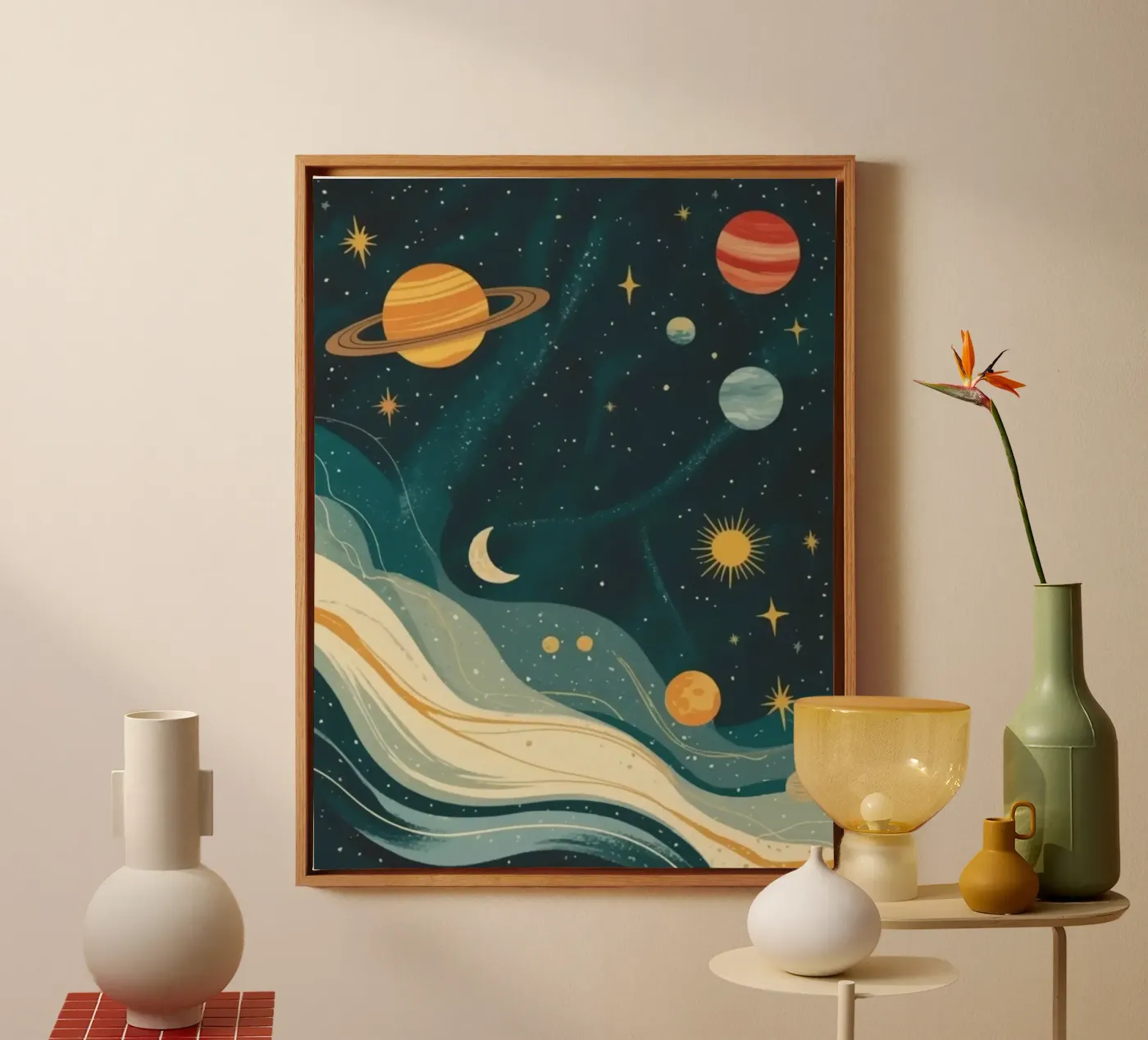 SPACE canvas by FELICIA