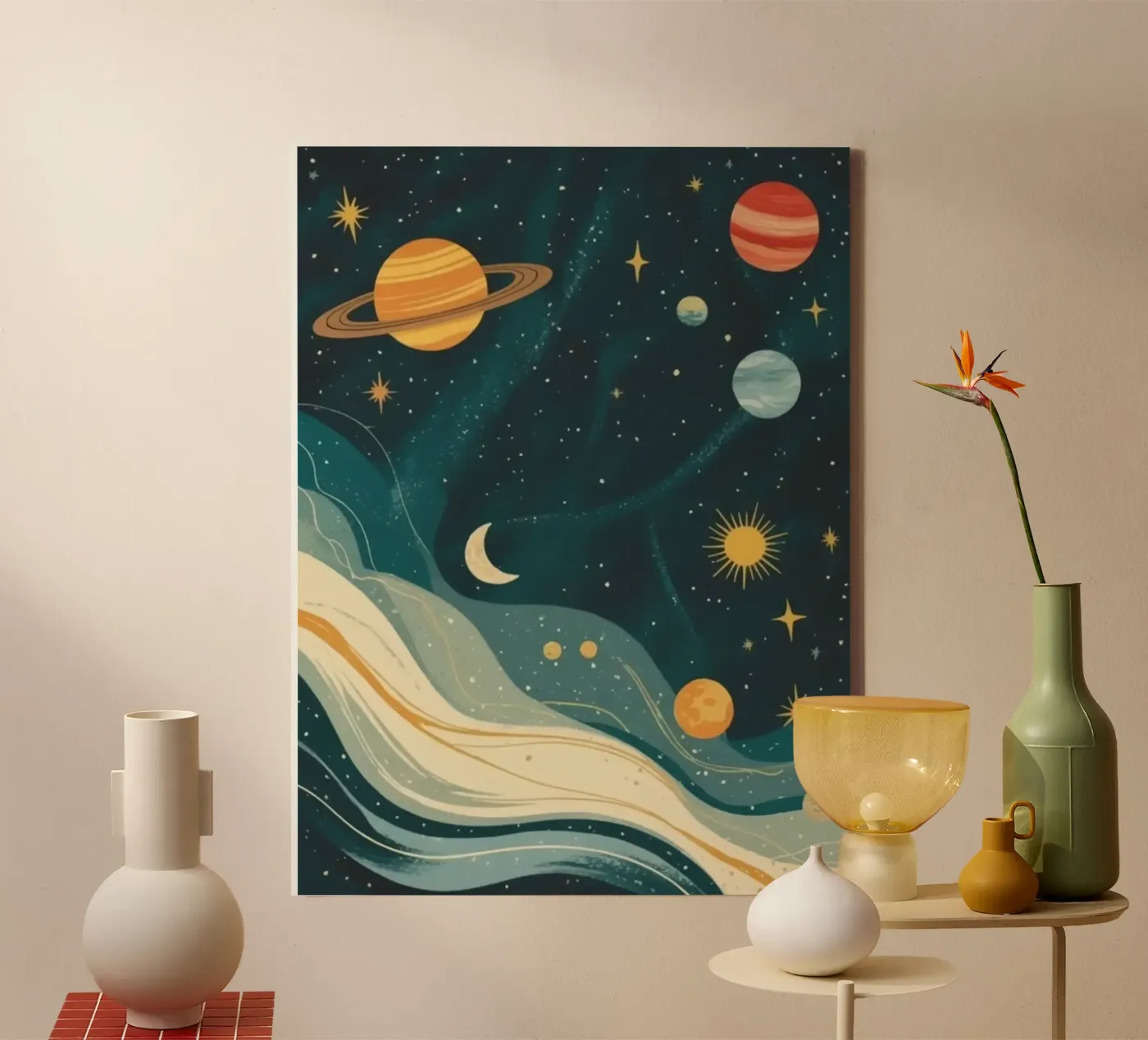 SPACE canvas by FELICIA