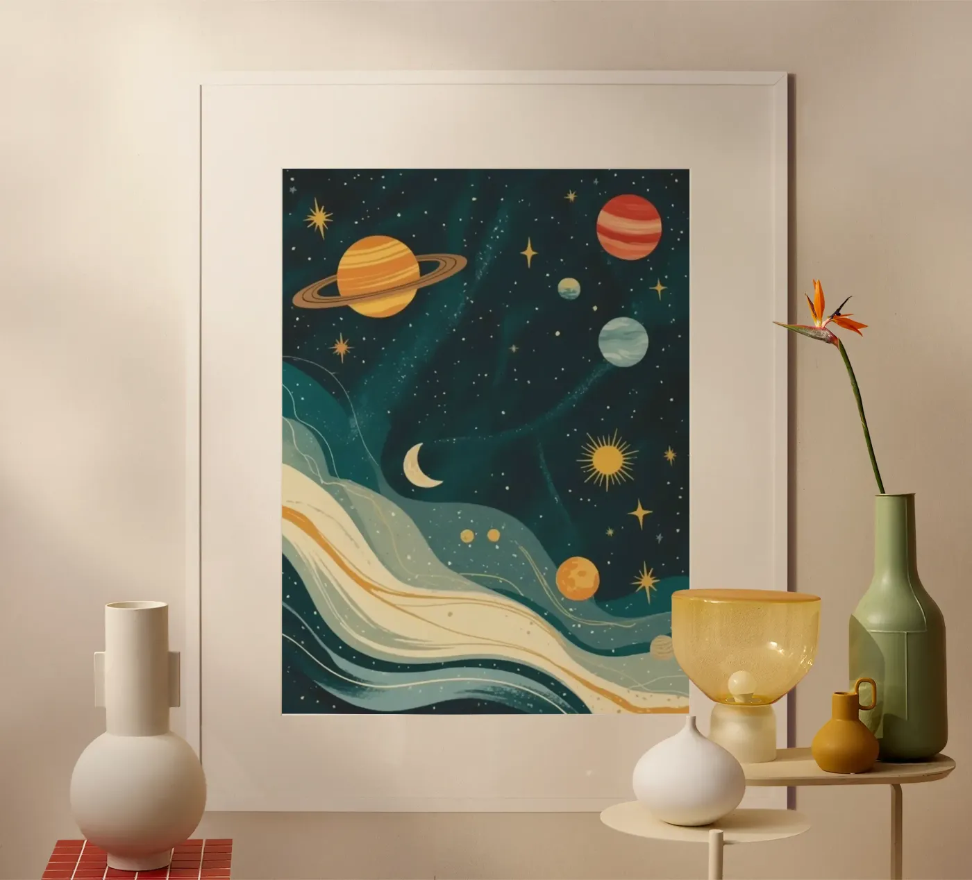 SPACE poster by FELICIA