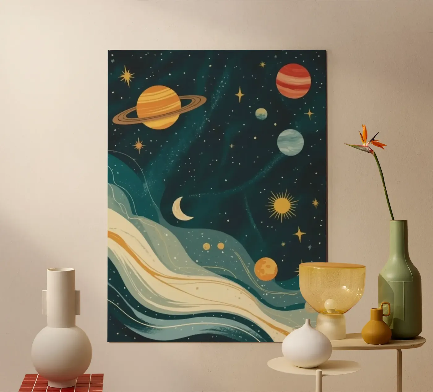 SPACE poster by FELICIA