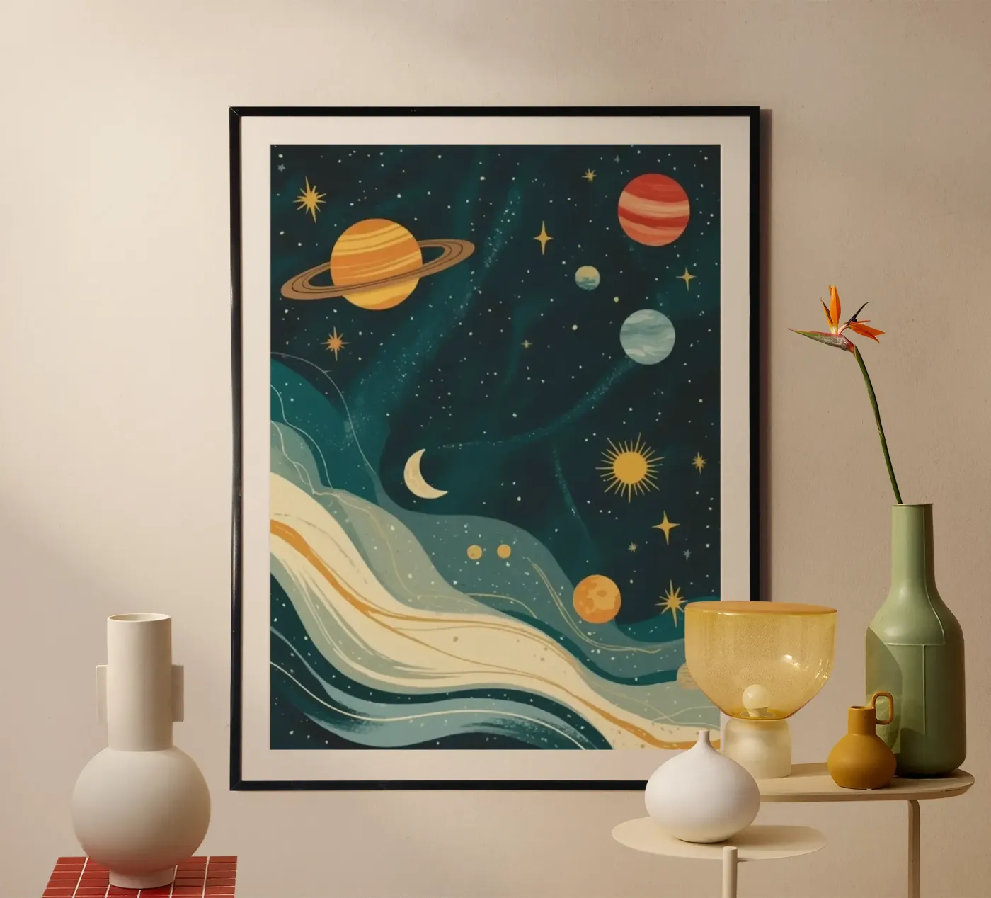 SPACE poster by FELICIA